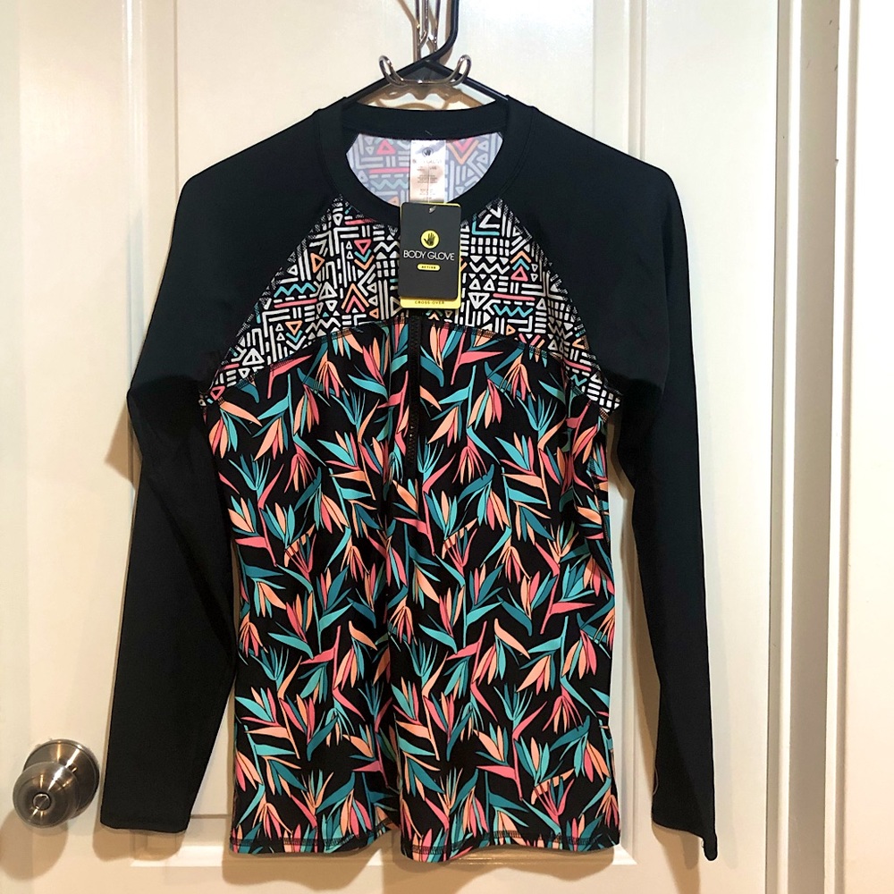 Body Glove L/S Push It Rashguard - Hang Loose, L